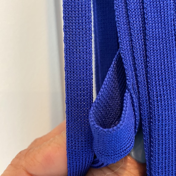 Herve Leger Blue Leilei Fringe Dress - Picture 8 of 16